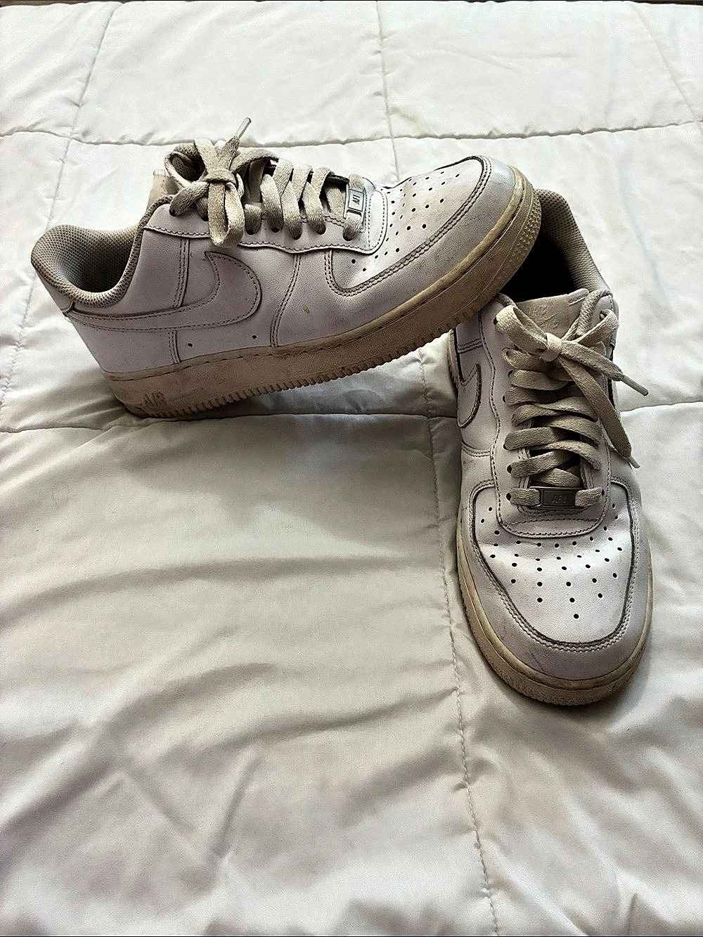 Nike Air Force 1 '07 Low White '07 Low Sneakers in White Size 9.5